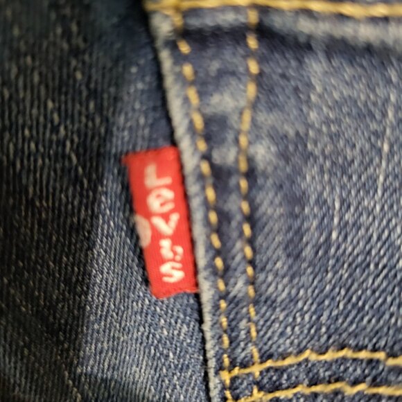 WOMANS LEVIS 712 SLIM JEANS SZ 29 - Picture 5 of 9